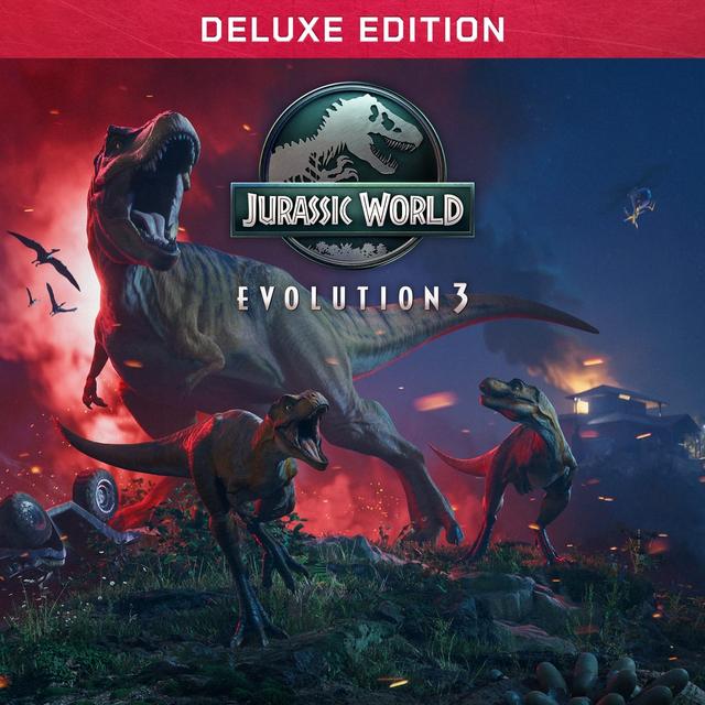 Jurassic World Evolution 3 Deluxe cover